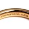 Pink Gold Flat Band Ring with Diamond from Tiffany & Co. 4
