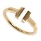 Pink Gold T-Wire Ring from Tiffany & Co. 1