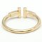 T Wire Pink Gold Ring from Tiffany & Co. 3