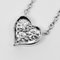 Collana con cuore sentimentale in platino e diamanti di Tiffany & Co., Immagine 4