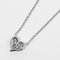 Collana con cuore sentimentale in platino e diamanti di Tiffany & Co., Immagine 3