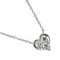 Sentimental Heart Necklace in Platinum & Diamond from Tiffany & Co. 1