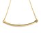 Yellow Gold T Smile Small Necklace from Tiffany & Co. 3