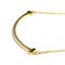 Kleine T Smile Halskette aus Gelbgold von Tiffany & Co. 2