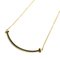 Yellow Gold T Smile Small Necklace from Tiffany & Co. 1