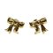 Yellow Gold Ribbon Earrings from Tiffany & Co. 1
