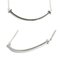White Gold T Smile Small Necklace from Tiffany & Co. 2