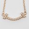 T Smile Necklace in Pink Gold & Diamond from Tiffany & Co. 4