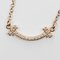 Collar T Smile en oro rosa y diamantes de Tiffany & Co., Imagen 4