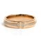 Pink Gold T Two Narrow Diamond Ring from Tiffany & Co. 3