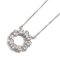 Platin Jazz Circle Diamond Halskette von Tiffany & Co. 1