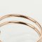 Hoop Three-Row Ring in K18 Pg Pink Gold with 2p Diamond from Tiffany & Co., Image 4