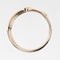Dreireihiger Hoop Ring aus K18 Pg Rotgold mit 2p Diamanten von Tiffany & Co. 8