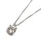 Platinum Solitaire Necklace with Diamond from Tiffany & Co. 1