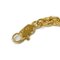 Halskette mit rundem Anhänger aus vergoldetem Gold von Yves Saint Laurent 8