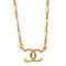 Collana con ciondolo CC in oro di Chanel, Immagine 1