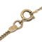 CC Chain Pendant Halskette mit Strass in Gold von Chanel 4