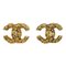 Orecchini CC in oro di Chanel, set di 2, Immagine 1