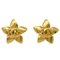 Flower Earrings in Gold from Chanel, Set of 2, Image 1