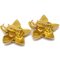 Flower Earrings in Gold from Chanel, Set of 2, Image 3