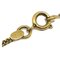 Collar con colgante de cadena de lápiz labial con diamantes de imitación en dorado de Chanel, Imagen 4