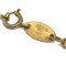 Collar pequeño con colgante de cadena CC en dorado de Chanel, Imagen 4