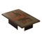 Natural Stone Coffee Table in Warm Colors by Paul Kingma, 1978, Image 1