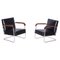 Bauhaus Sessel aus Leder & Buche, 1930er, 2er Set 1