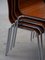 Vintage High Back Stacking Plywood Chairs, 1980s, Set of 6 14