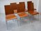Vintage High Back Stacking Plywood Chairs, 1980s, Set of 6 12