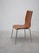 Stapelbare Vintage Stühle aus Schichtholz mit hoher Rückenlehne, 1980er, 6er Set 5