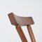 Brutalist Wooden Chair in the style of Jean Touret, 1970s 11