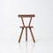 Brutalist Wooden Chair in the style of Jean Touret, 1970s, Image 7