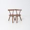 Brutalist Wooden Chair in the style of Jean Touret, 1970s, Image 2