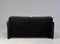 Maralunga 675 Sofa, Armchair and Ottoman by Vico Magistretti for Cassina, 1990s, Set of 3 8