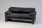 Maralunga 675 Sofa, Armchair and Ottoman by Vico Magistretti for Cassina, 1990s, Set of 3 4