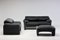 Maralunga 675 Sofa, Armchair and Ottoman by Vico Magistretti for Cassina, 1990s, Set of 3, Image 12