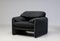 Maralunga 675 Sofa, Armchair and Ottoman by Vico Magistretti for Cassina, 1990s, Set of 3, Image 9