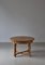 Tavolino rotondo in quercia Quartersawn di Henry Kjærnulf, Danimarca, anni '60, Immagine 8