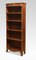 Tall Mahogany Inlaid Open Bookcase, 1890s 6