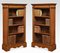 Oak Open Bookcases, 1890s, Set of 2 6