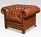 Leather Chesterfield Club Chairs, 1890s, Set of 2, Image 2