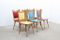 Mid-Century Multi-Colored Dining Chairs by Carlo Ratti, 1950s, Set of 6, Image 1