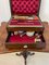 Antique Victorian Figured Walnut Sewing Box, 1860s 12