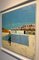 Dan Parry-Jones, Beach Pool, Acrylic and Mixed Media on Board, 2024, Framed 7