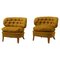 Scandinavian Lounge Chairs by Otto Schulz, 1890s, Set of 2 1