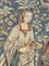 Vintage French Aubusson Tapestry with Medieval Design, 1930s 12