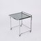 Mid-Century Italian Chrome and Smoked Glass Nesting Tables, 1970s, Set of 3 12