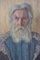 Porträt eines bärtigen älteren Mannes, Öl auf Leinwand, gerahmt 2