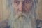 Portrait of an Elderly Bearded Man, Oil on Canvas, Framed 5